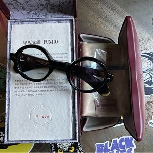 ✧ Jacques Marie Mage FUMIO Noir 3/500 Glasses Excellent Condition worn minimally